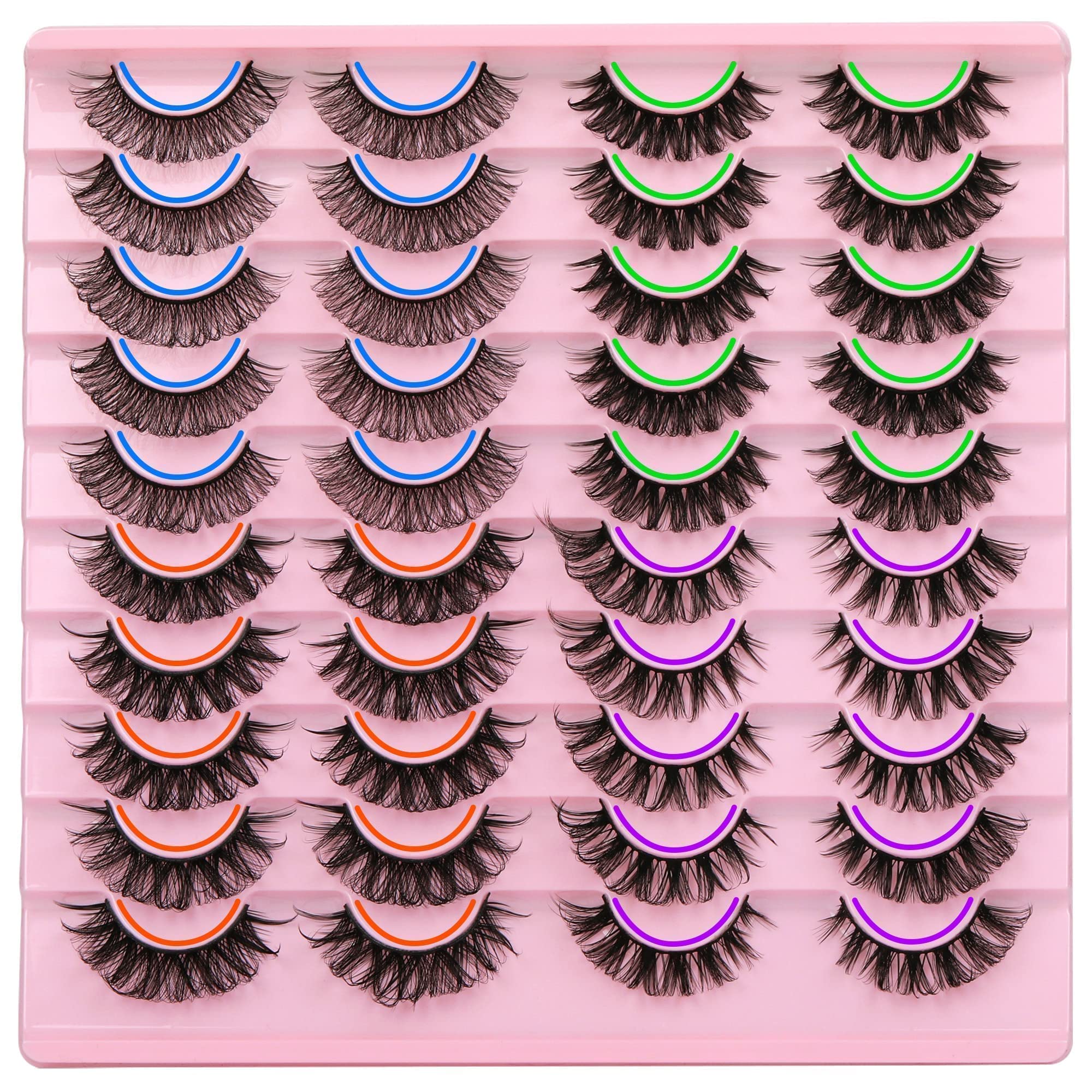 Focipeysa D curl eyelash natural strip adds curled definition and lift
