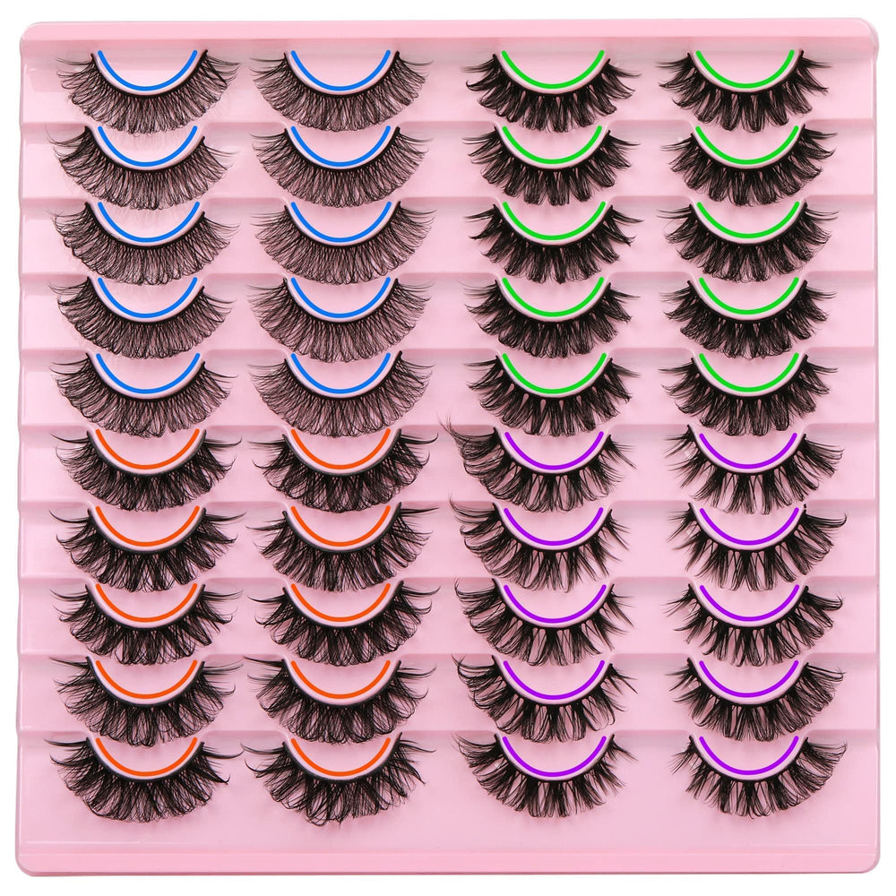 Focipeysa D curl eyelash natural strip adds curled definition and lift