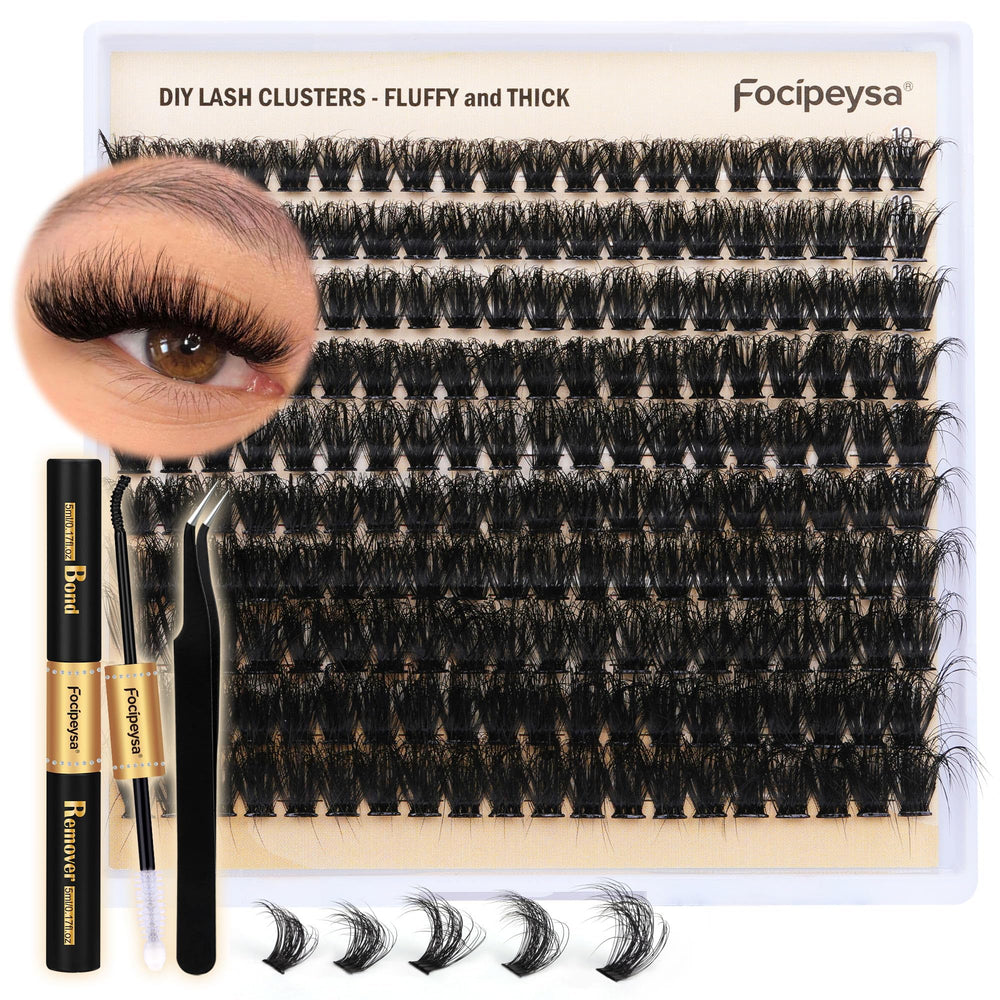 Focipeysa guide utilisation kit cils, apprentissage rapide pour débutants.