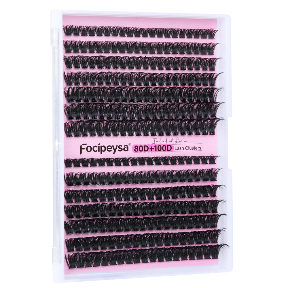 Focipeysa kit complet maquillage à domicile pour cils