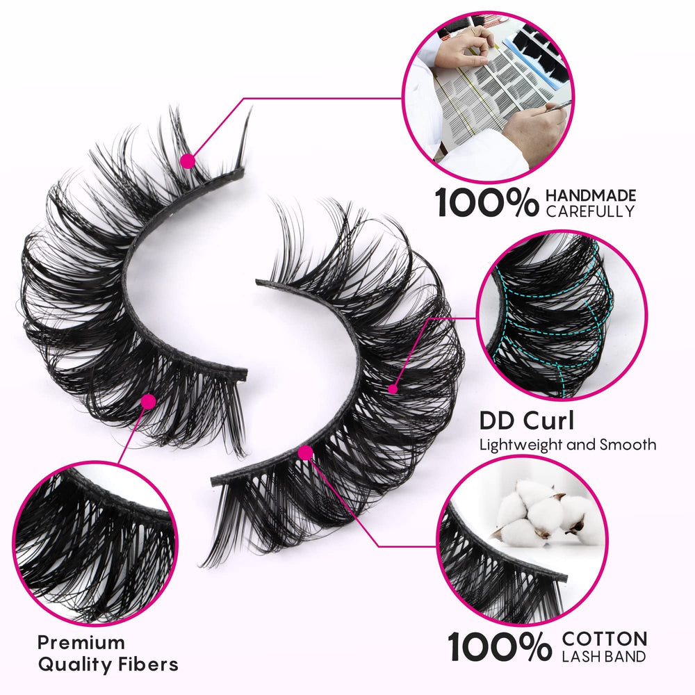 Focipeysa lightweight lash band soft and skin-friendly for all-day wear
