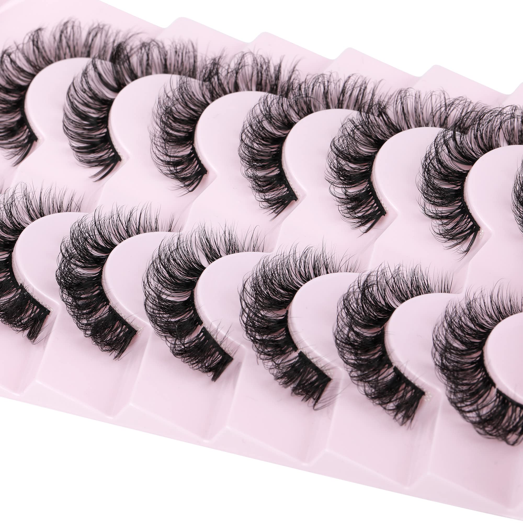 Focipeysa regard ouvert naturel, cils cluster pour un effet lumineux.