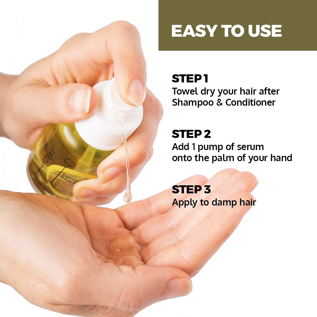 Focus Perfect Hair - bouteille de serum offrant protection chaleur lors du styling