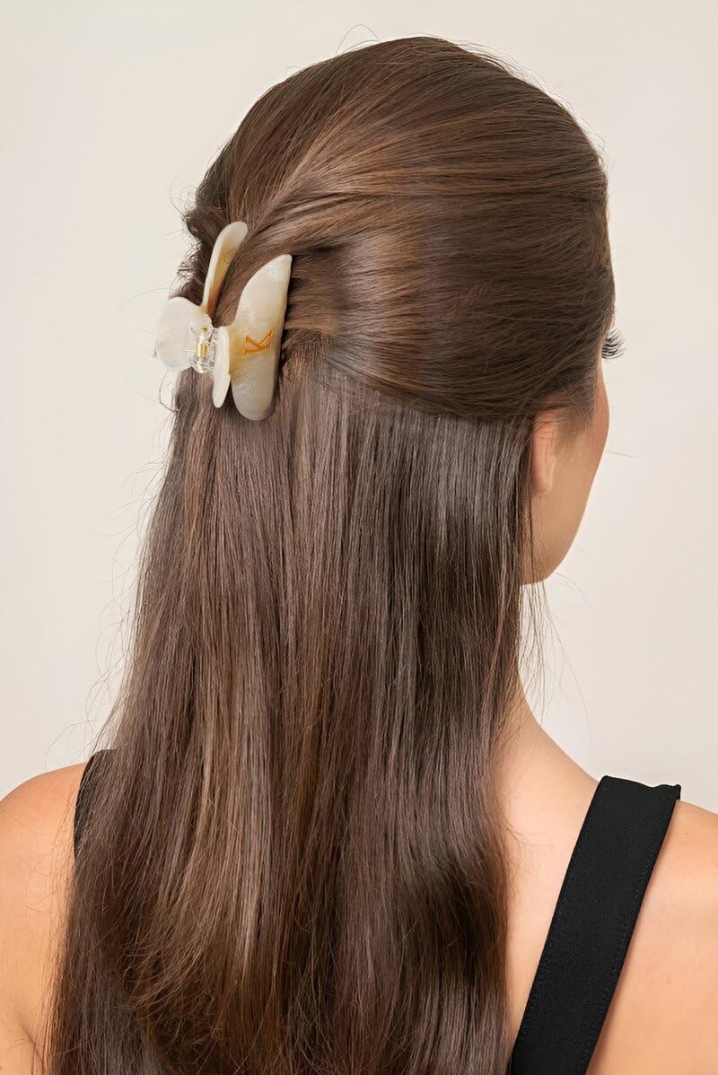 Fohufo barette de grande prise pour cheveux épais et confort durable.