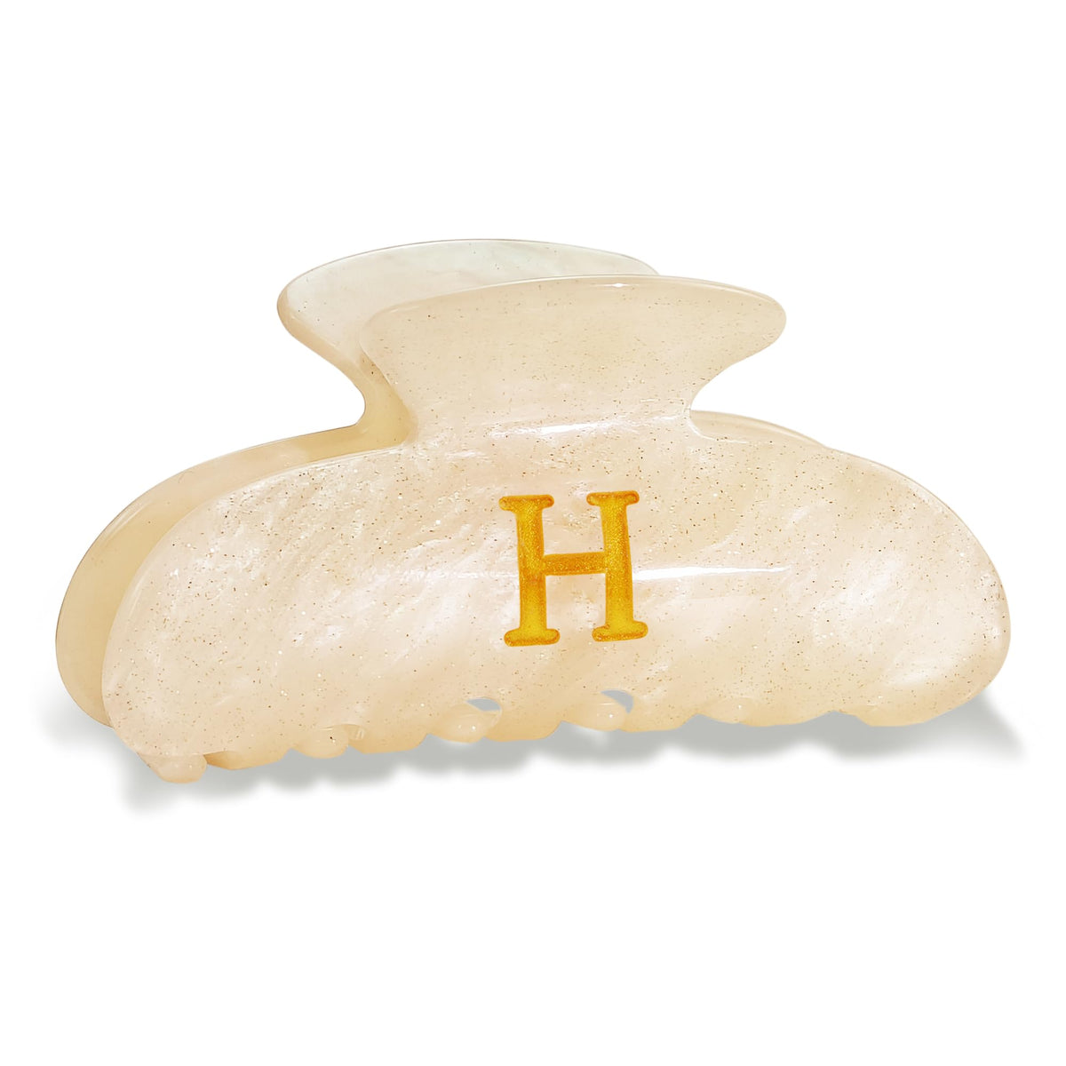 Pinces cheveux Fohufo lettre H monogramme, coiffure chic durable et sécurisée.