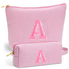 Sac maquillage voyage Fohufo grande, rangement pratique en voyage.