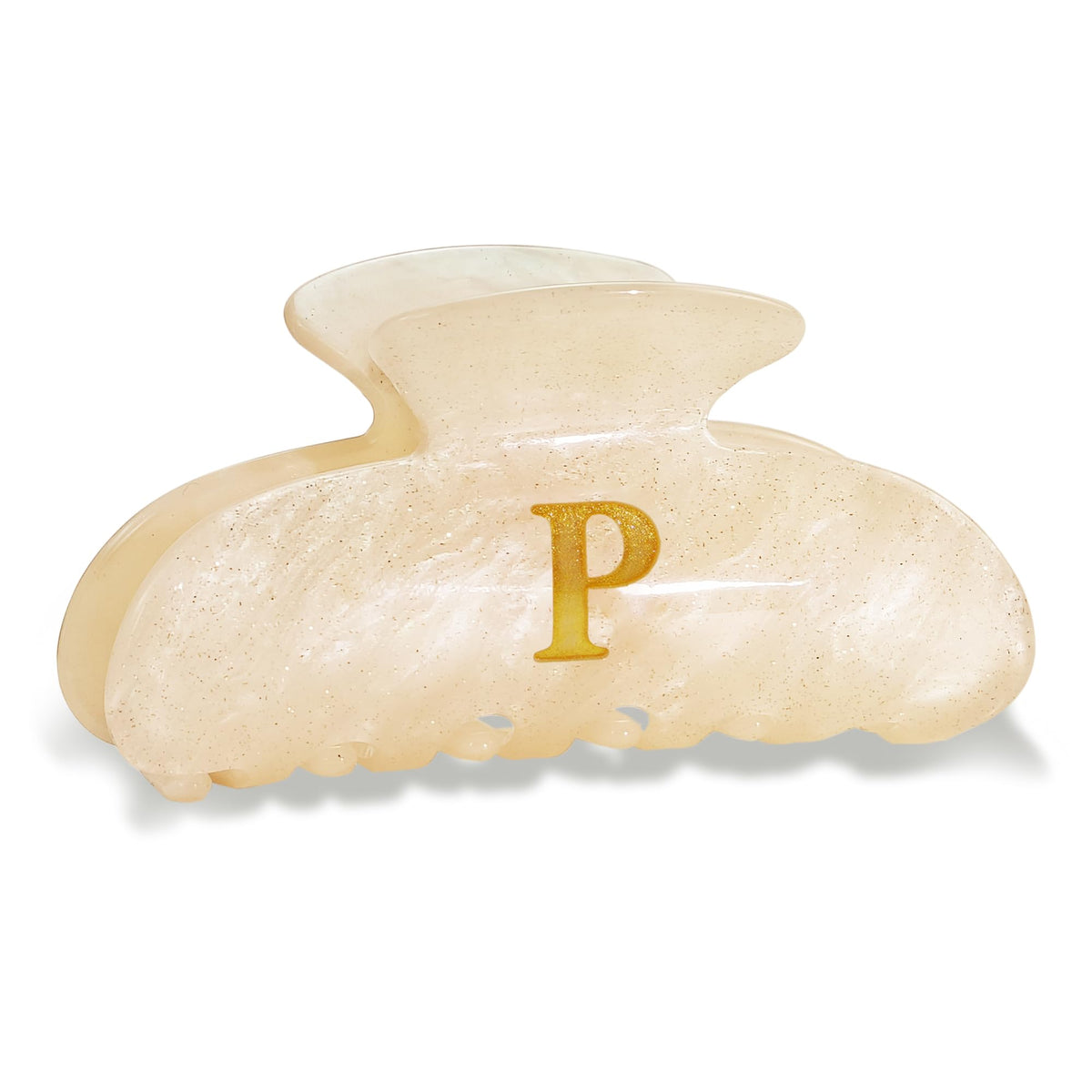 Fohufo serre-cheveux lettre P en acrylique pour une tenue chic et durable