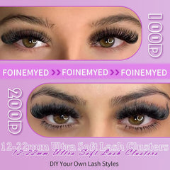 FOINEMYED groupes-cils 16mm: regard allongé sans lourdeur