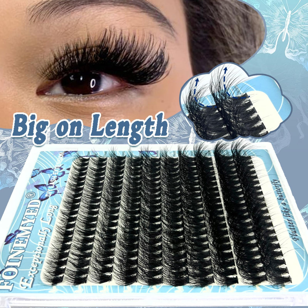 Foinemyed faisceaux 18mm Longues créent une liaison légère et un effet naturel.