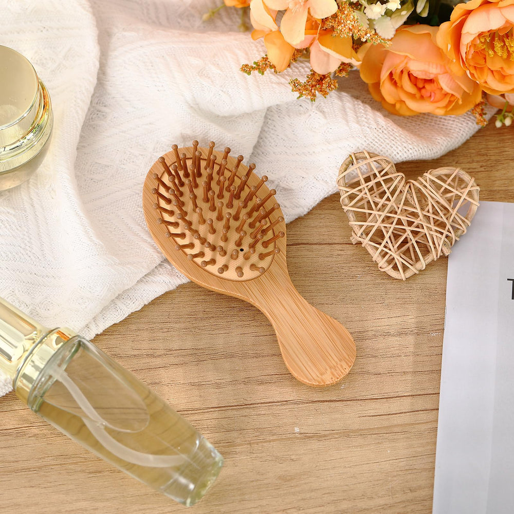 FoldTier brosse compacte porte-voyage, pratique en déplacement