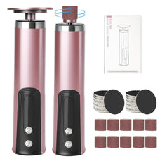 Foleto pied-callus-remover électrique pour enlever les callosités.
