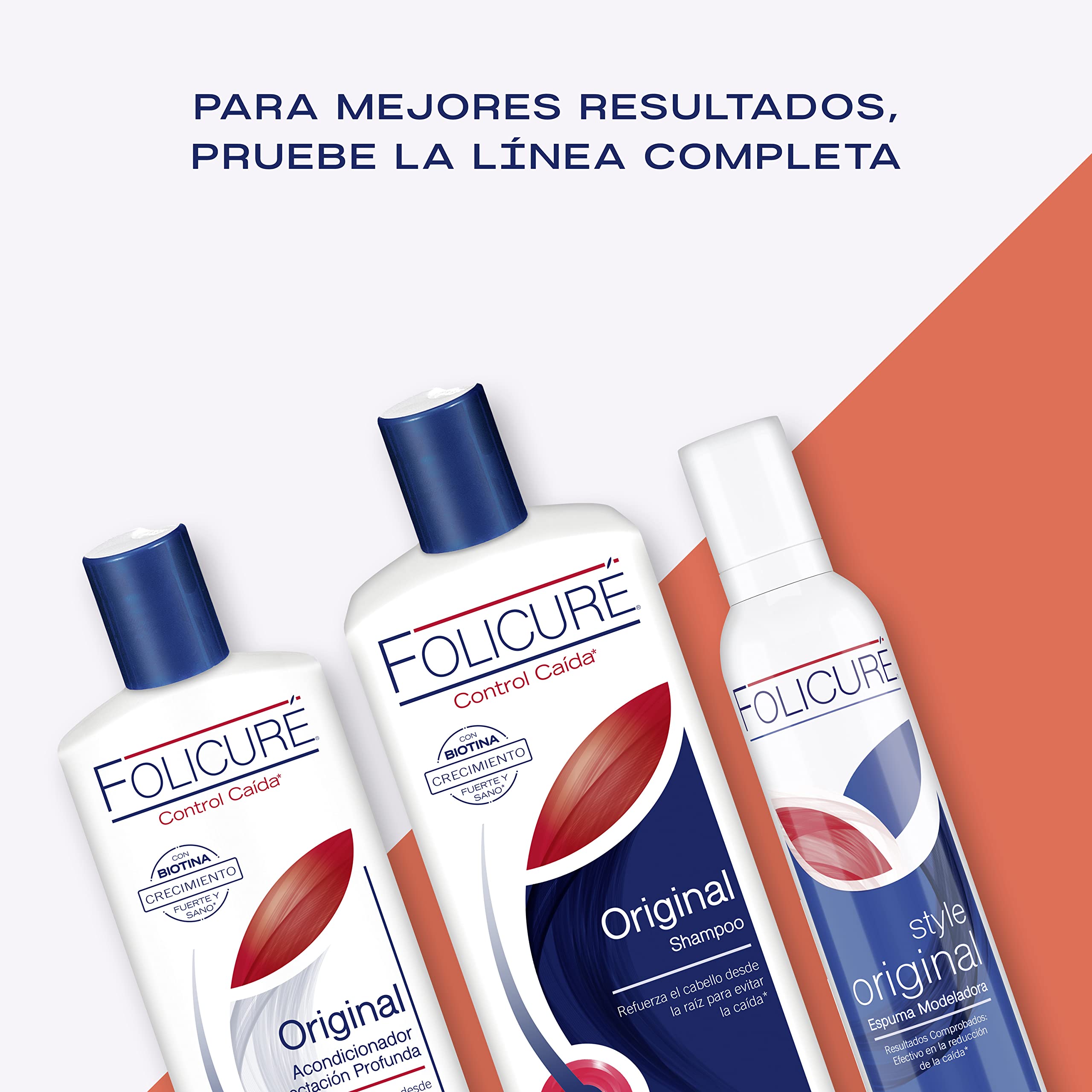 Ingrédients doux et naturels de Folicure Original Shampoo respectant le cuir chevelu.