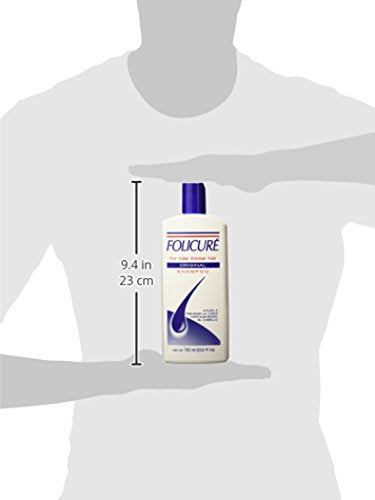 Routine quotidienne sous douche avec Folicure Original Shampoo.