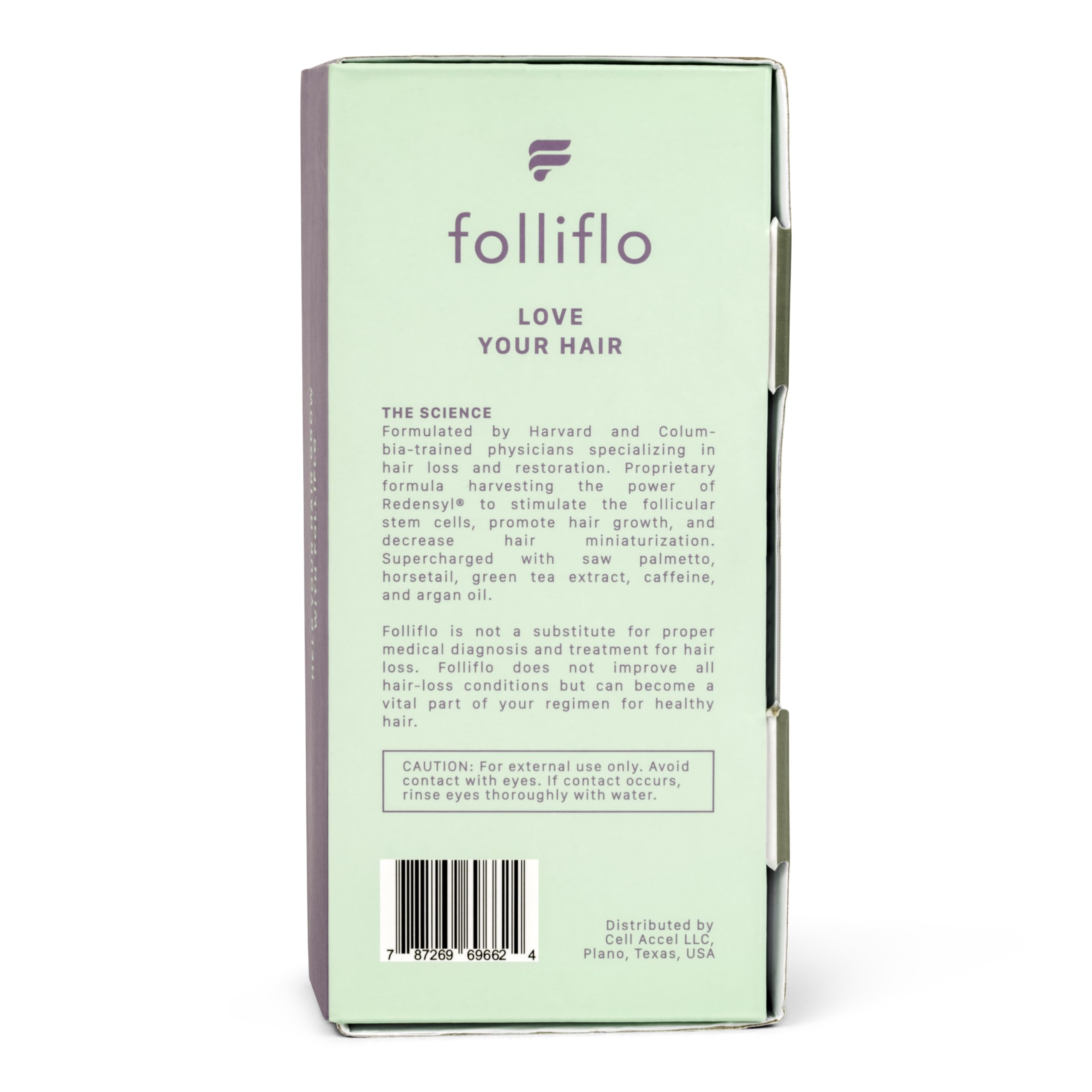 Routine quotidienne avec Folliflo pour des cheveux plus faciles à coiffer.