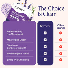 Fomin masque yeux non-tissé diamant pour confort hypoallergénique