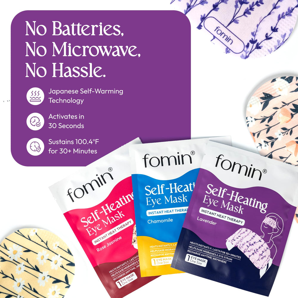 Fomin masque yeux compact et portable pour sac à main