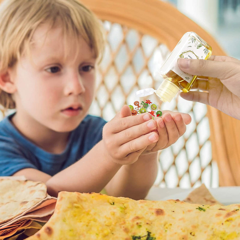 FOOCHY bouteille vide 2oz prête à remplir gels et crèmes, usage domestique