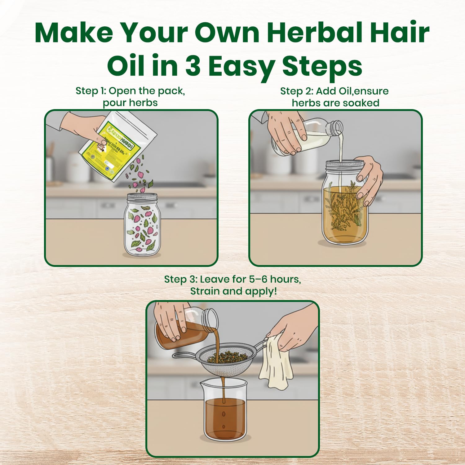 Foodherbs huile cheveux rituel apaisant avec des aromes naturels.