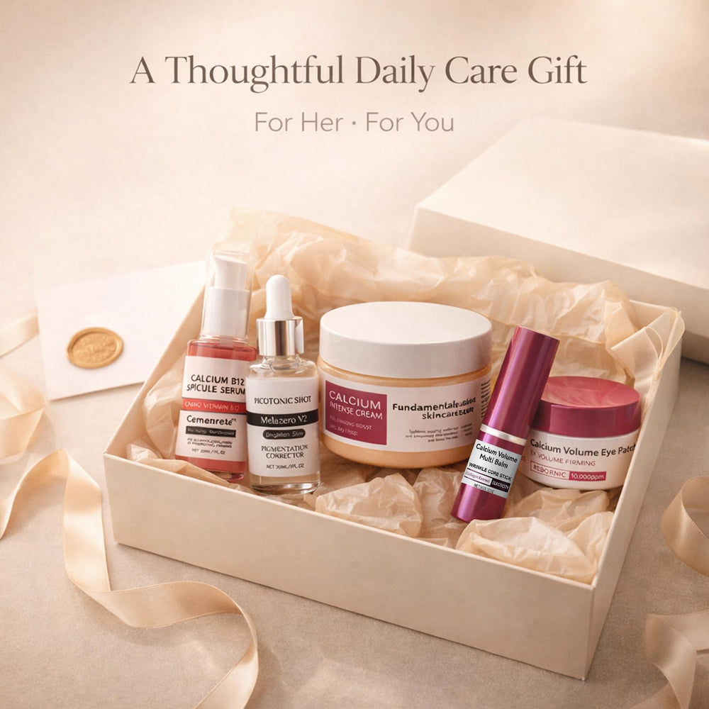 FOODSAVER Calcium Daily Care Set : soin quotidien pour confort durable.