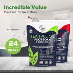 FOOT CURE: melange eucalyptus-menthe pour pieds fatiges