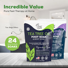 FOOT CURE bain-pieds relaxation pour un moment spa à domicile