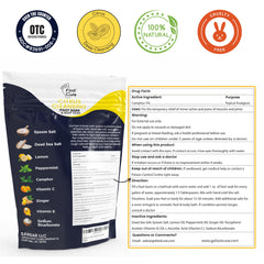 Foot Cure emballage-eco-responsable: emballage durable pour votre routine spa.