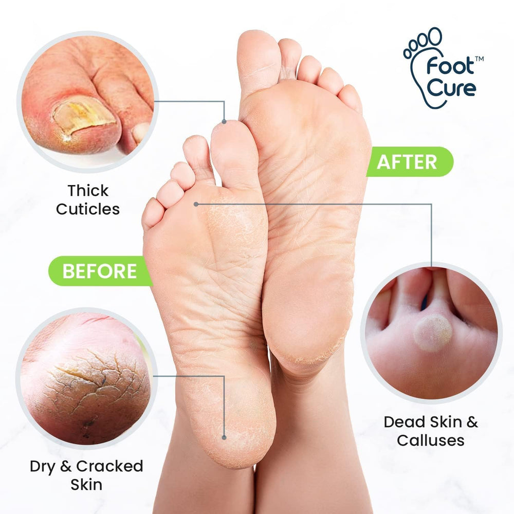 FOOT CURE rinçage-peau révélée, peau propre et prête pour l'hydratation.