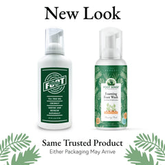 Foot Sense lave moussant arbre à thé pompe mousse riche et rinçage facile