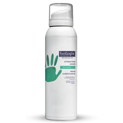 Footlogix Mousse Hydratante Mains - emballage élégant et pratique pour hydrater rapidement