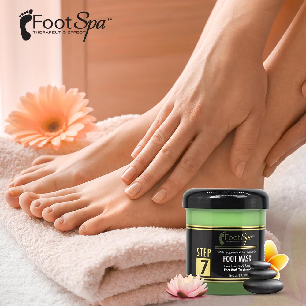 FootSpa acide hyaluronique et acides aminés: soin ciblé pour une peau plus souple et hydratée.