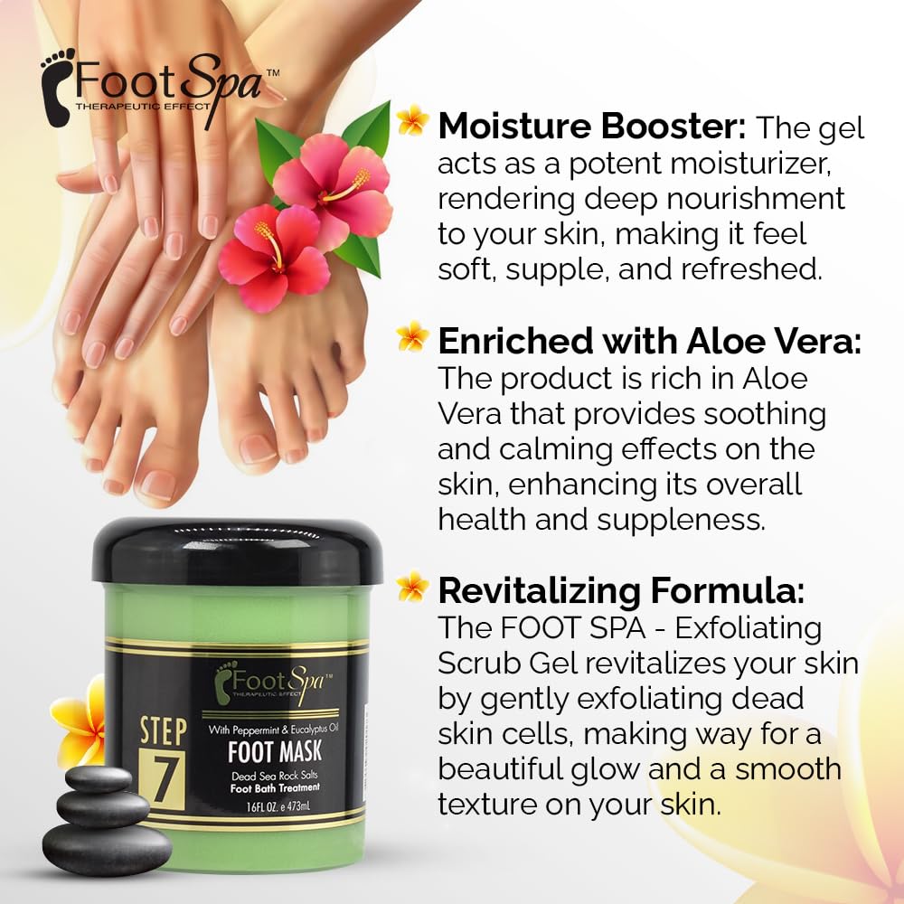 FootSpa sans sulfates alcool et silicone: formule respectueuse de la peau et de la famille.