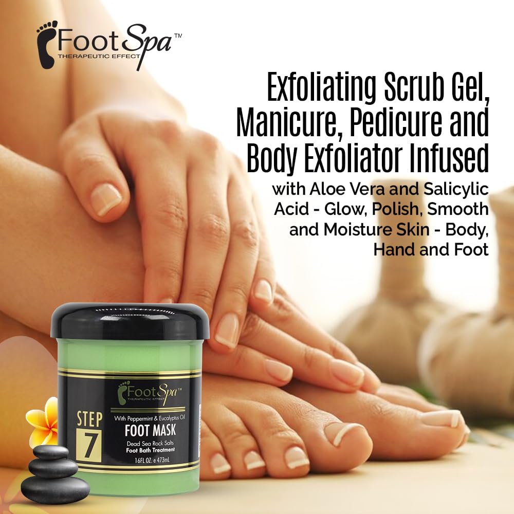 FootSpa texture crème hydratante: offre une sensation soyeuse et une peau plus souple.