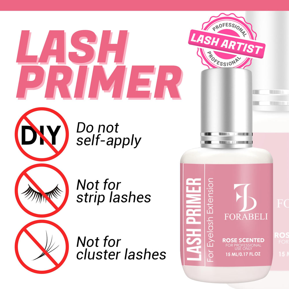 Forabeli bouteille apprêt-cils 15 ml pour une préparation efficace.