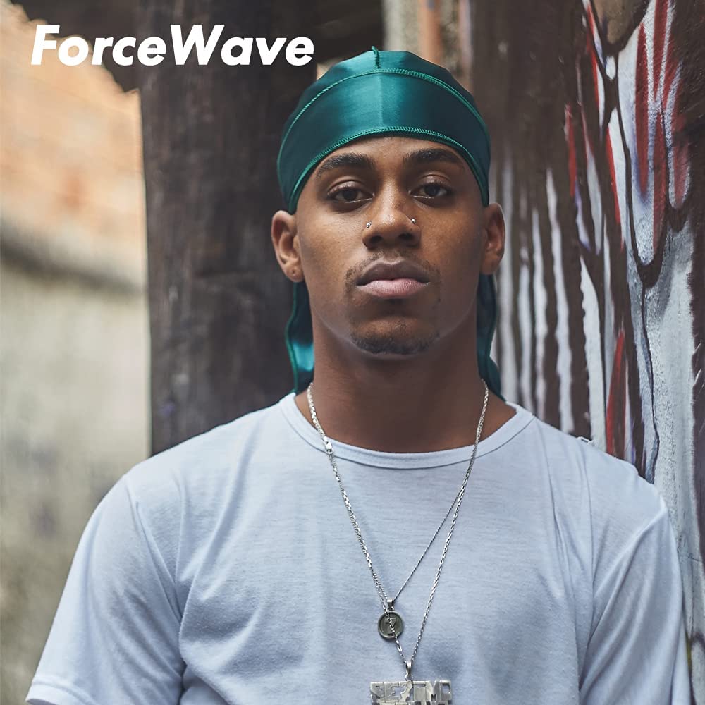 ForceWave durag matière moisture-tech préserve l’hydratation.