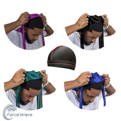 ForceWave durag queues extra longues pour confort et styling.