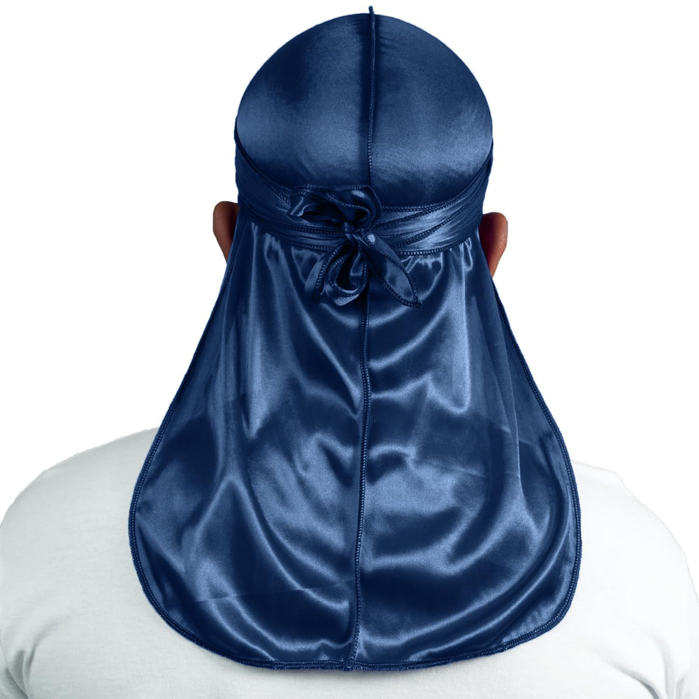Durag ForceWave satin avec noeud sûr pendant le sommeil.