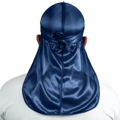 Durag ForceWave satin avec noeud sûr pendant le sommeil.