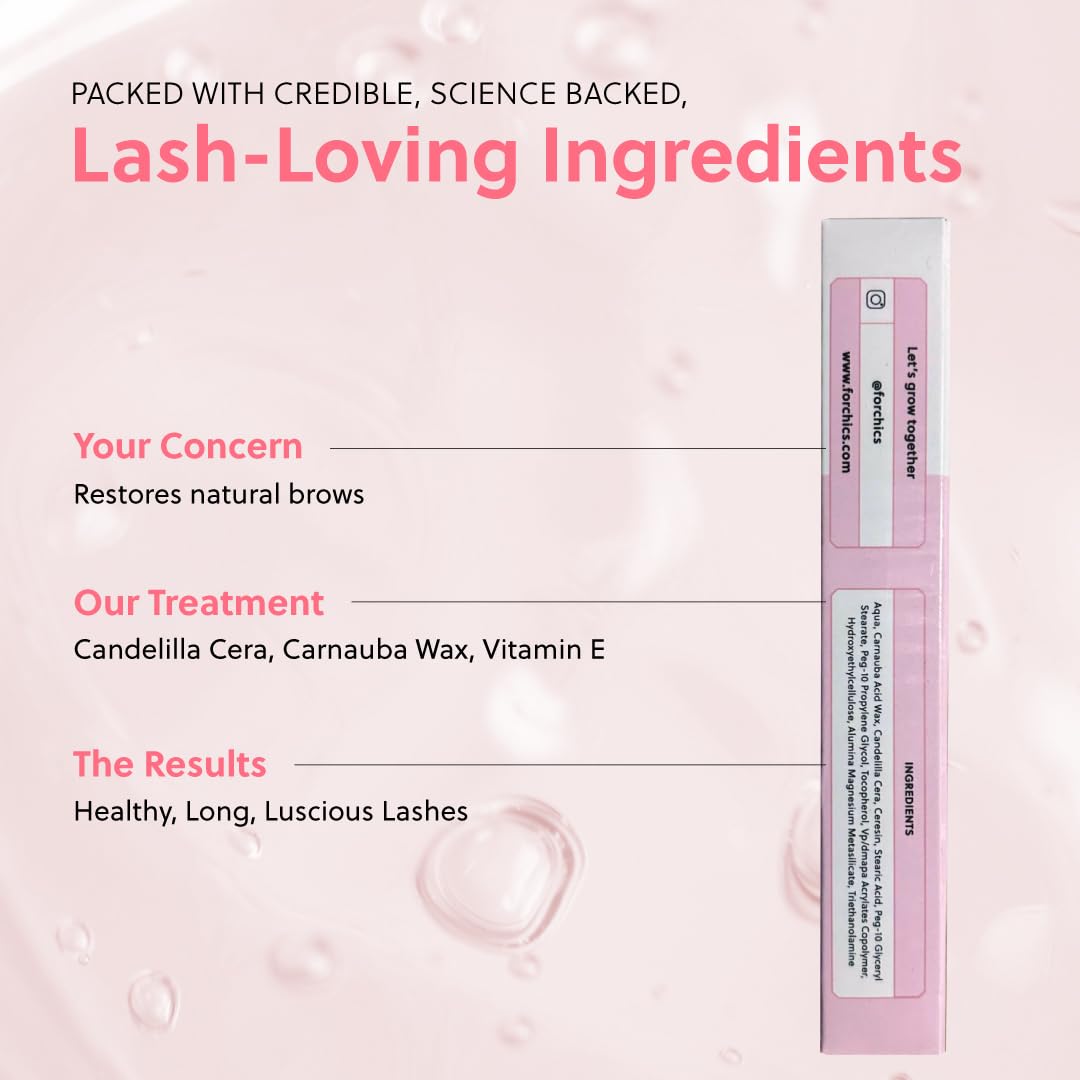 ForChics Nourishing Mascara – utilisation quotidienne douce pour un noir profond
