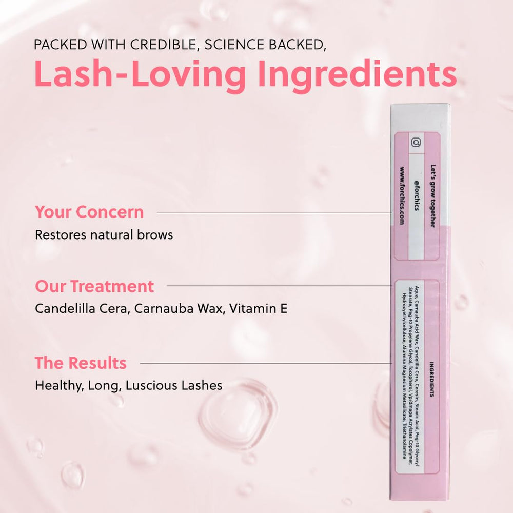 ForChics Nourishing Mascara – utilisation quotidienne douce pour un noir profond