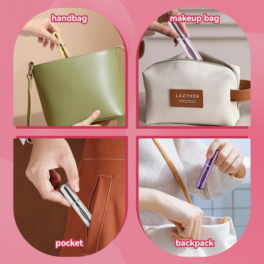 Forebile bouteille à finition brillante, parfum portable et prête à l’emploi.