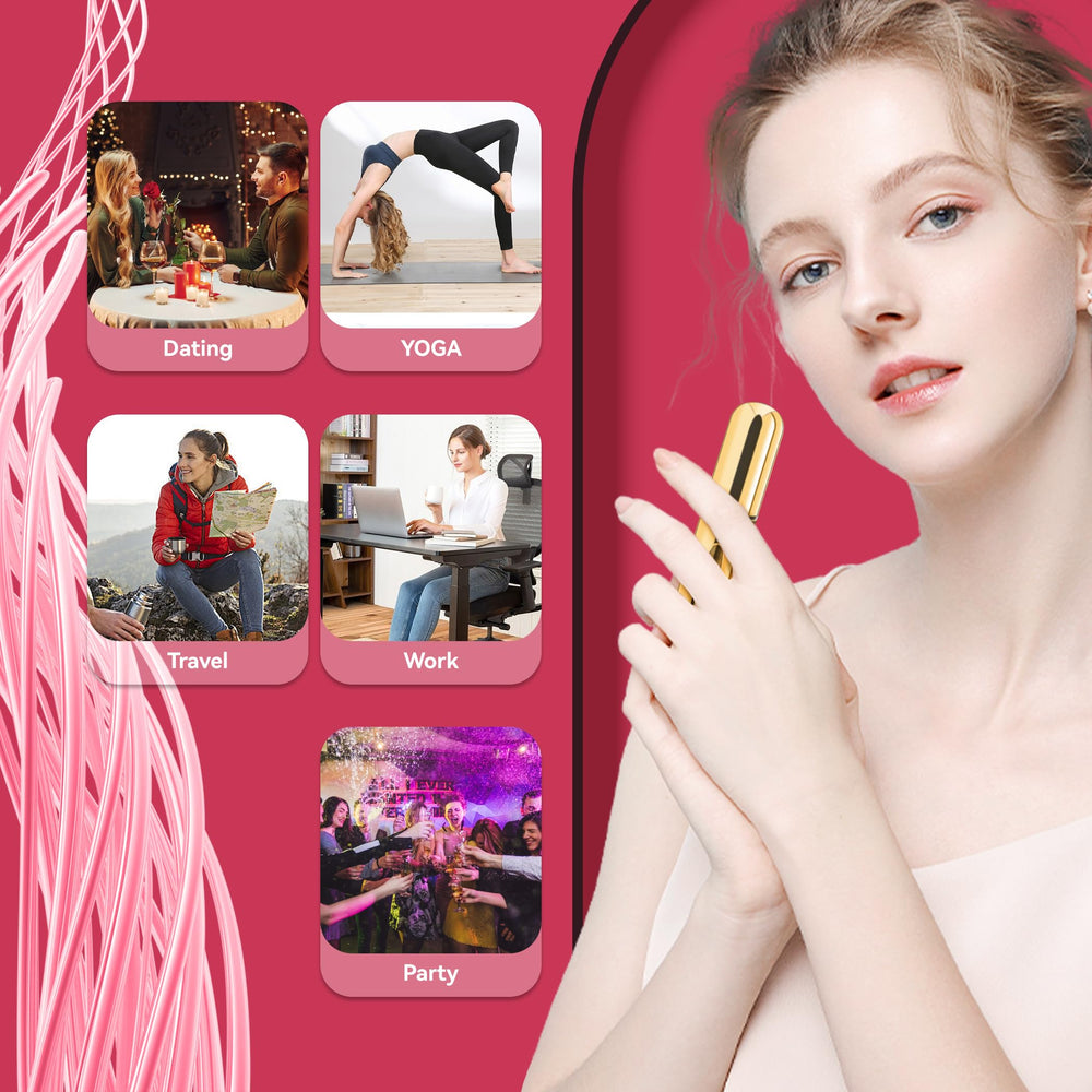 Forebile bouteilles parfum transparentes, niveau visible pour recharger facilement.
