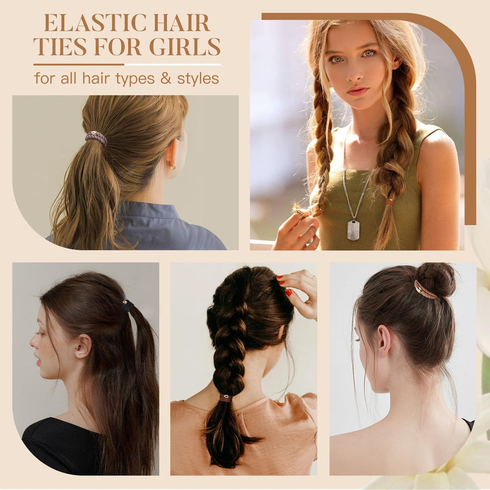 Forenee élastiques cheveux épais offrent un maintien sûr et discret pour toutes les activités.