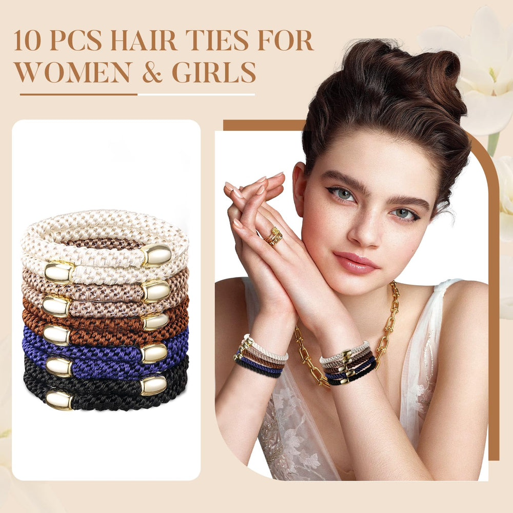 forenee-elastiques-cheveux-tricot-durable-noir Conçues pour une utilisation quotidienne durable et robuste.