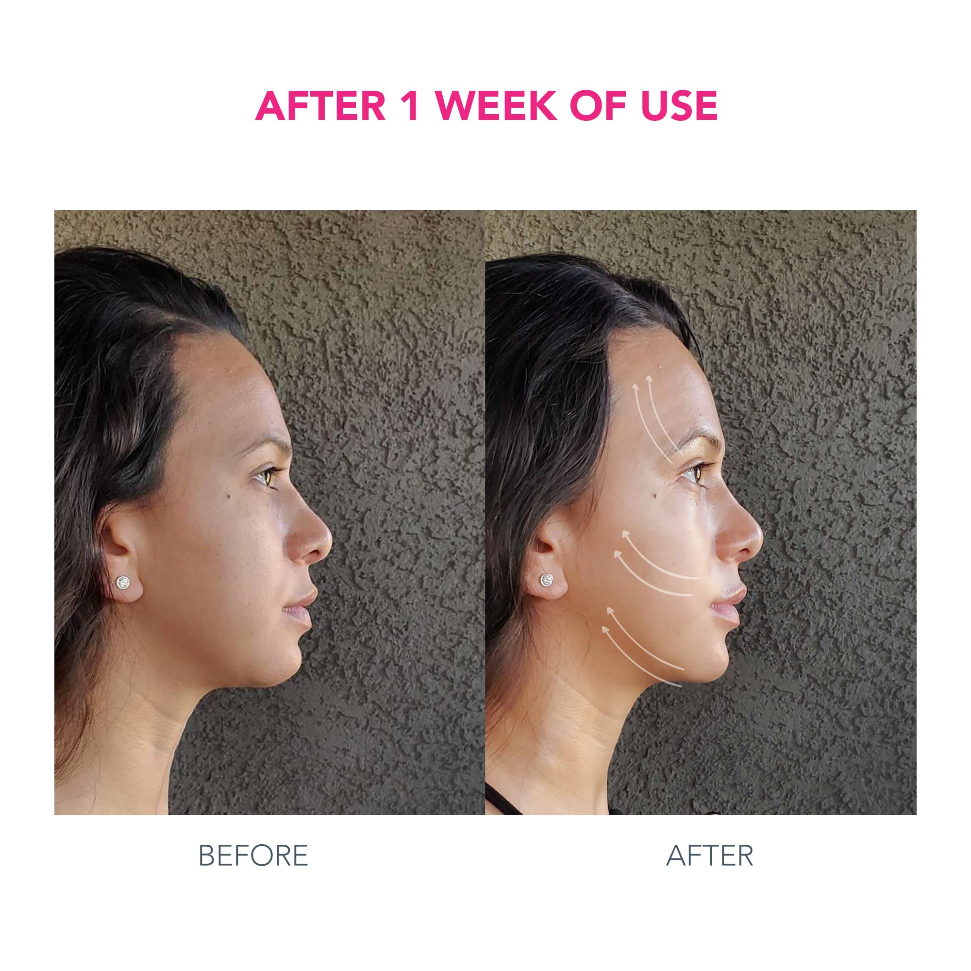 FOREO Bear démonstration de massage contour du visage