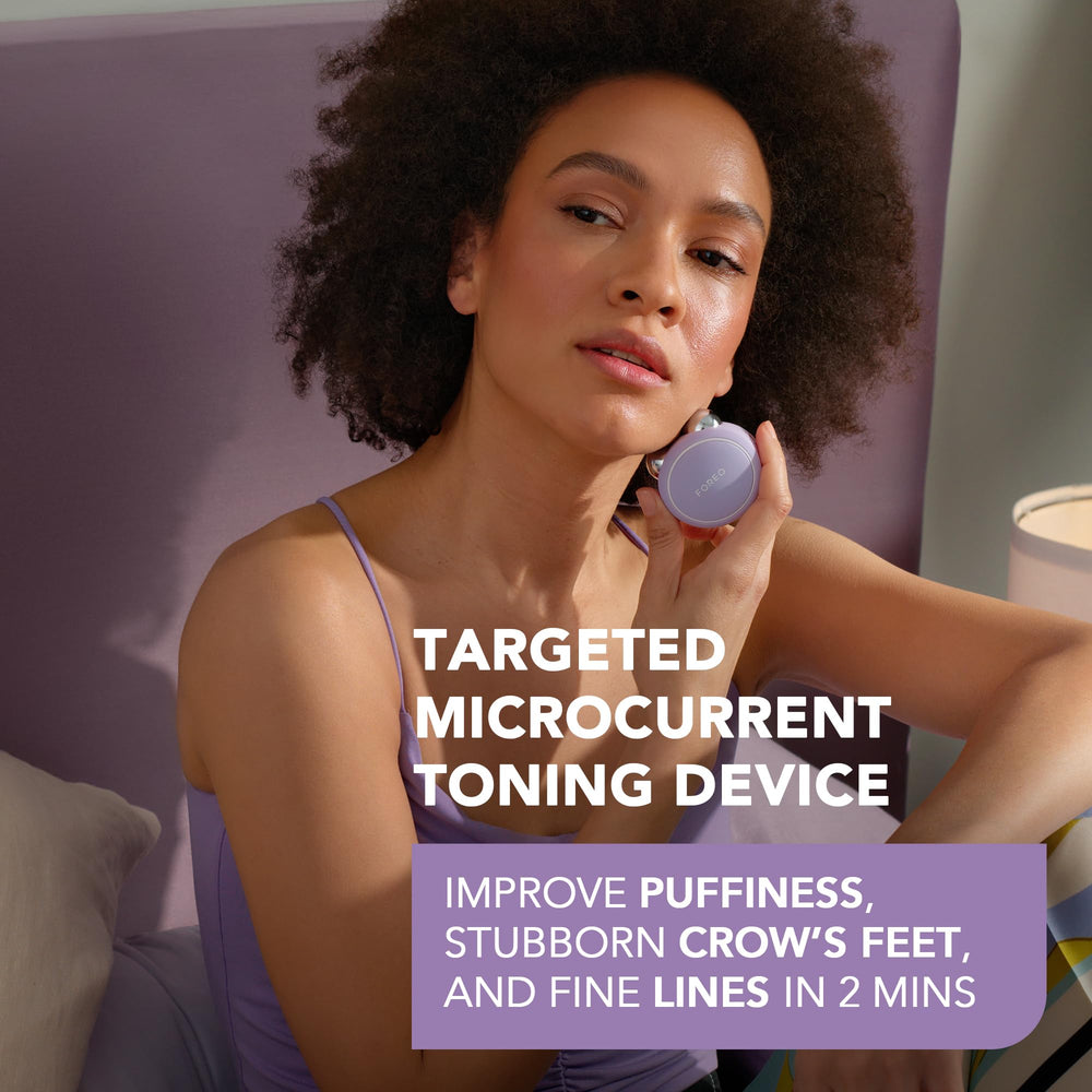 FOREO Bear mini – pulsations T-Sonic pour lisser les fines ridules.