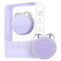 FOREO Bear mini – sphères microcourant ciblées pour tonifier la peau en douceur.
