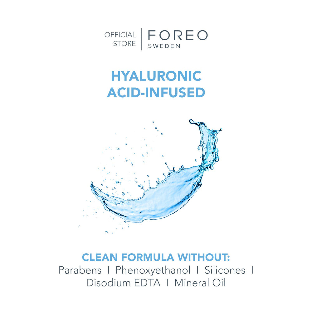 FOREO H2Overdose masque visage hydratation: infusion renforcée par pulsations T-Sonic