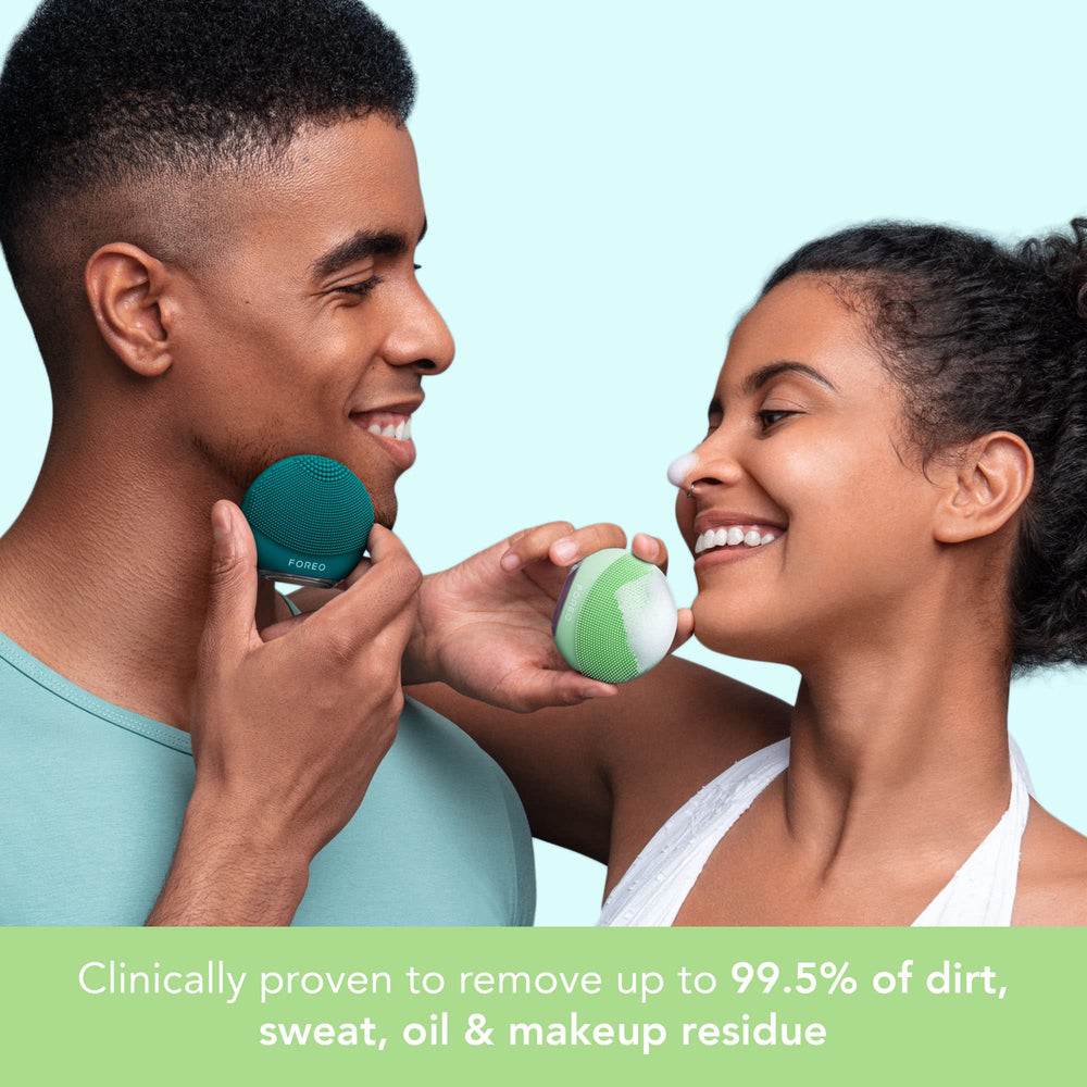 FOREO LUNA 4 go – massage-tonifiant silicone : peau fraîche et tonifiée