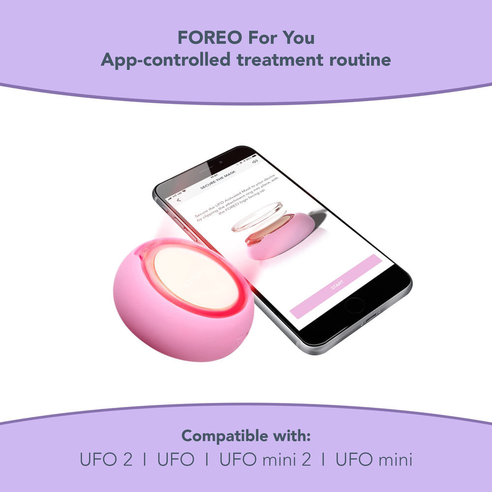FOREO UFO masque acai-hydratation-8-heures : hydratation durable pour peau confortable