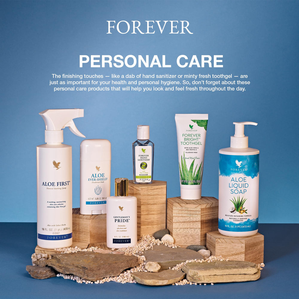 Forever Living Aloe Ever-Shield: emballage pratique en pack de 3 pour usage quotidien.
